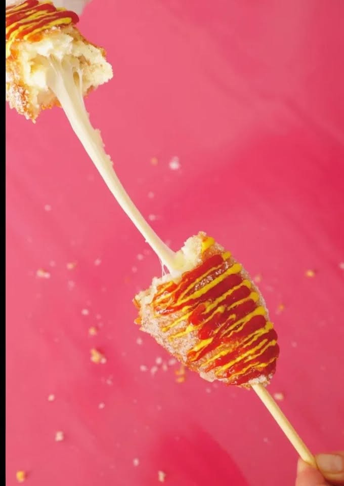 S-foodのチーズハットグ