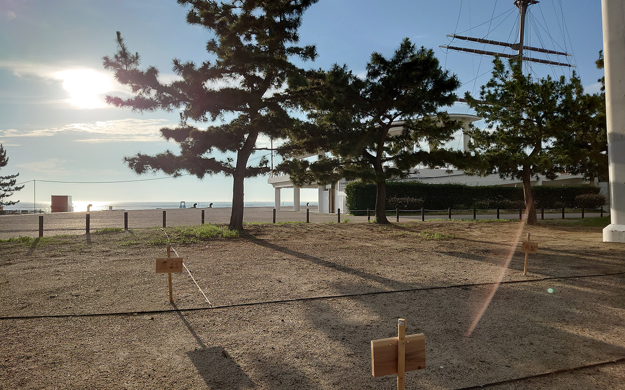 二色の浜のBBQ