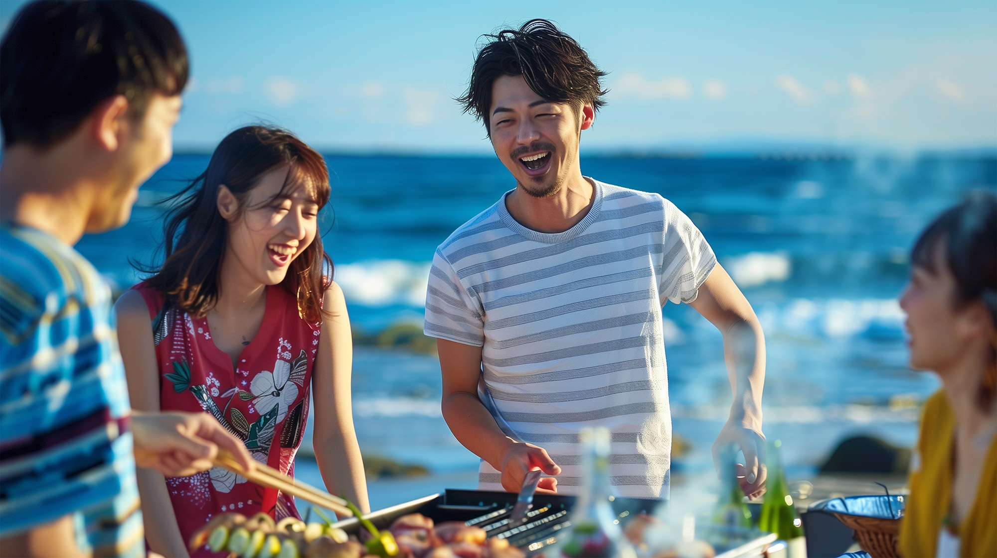 ビーチサイドBBQ